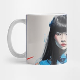 Asian warrior woman ¤ Mug